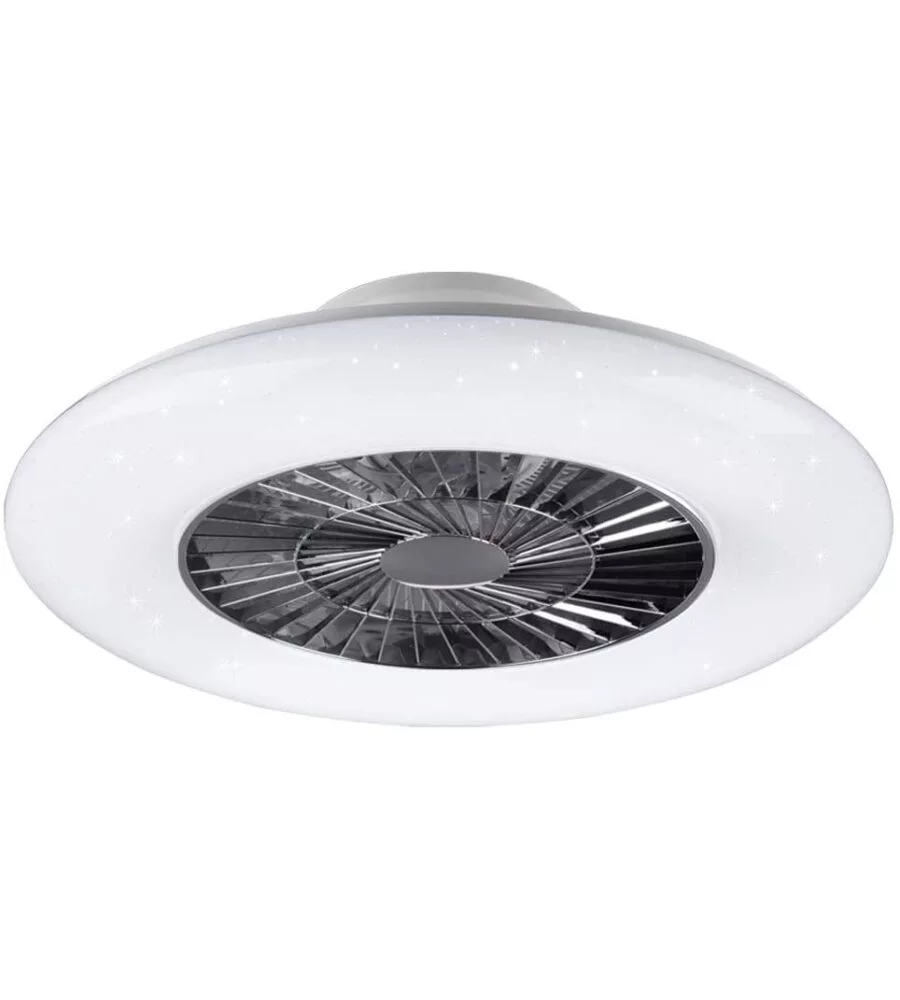 Ventilatore da soffitto "visby" con led incluso Ø75 cm, 60w